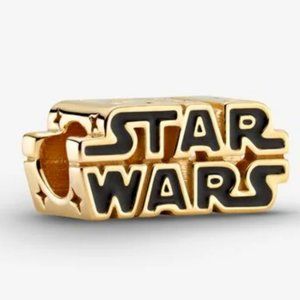 Pandora Star Wars Shining 3D Logo Charm